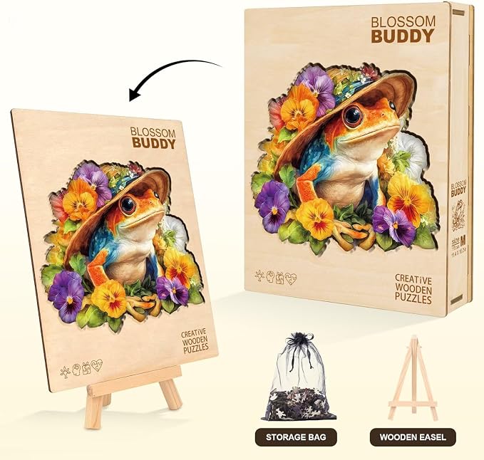 Flower Frog Puzzles Adults Gifts - Image 5