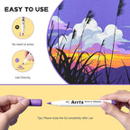 Arrtx 48 Colors Acrylic Marker, - Image 3