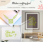 VViViD DECO65 Matte Pastel Olive Green Permanent Adhesive Craft Vinyl - Image 2