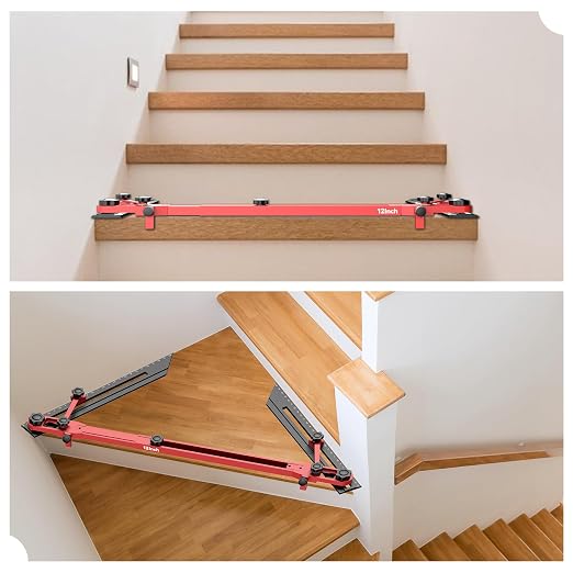 Stair Tread Jig, Modular 18"-72" Length, Precision Angle Transfer, Locking - Image 6