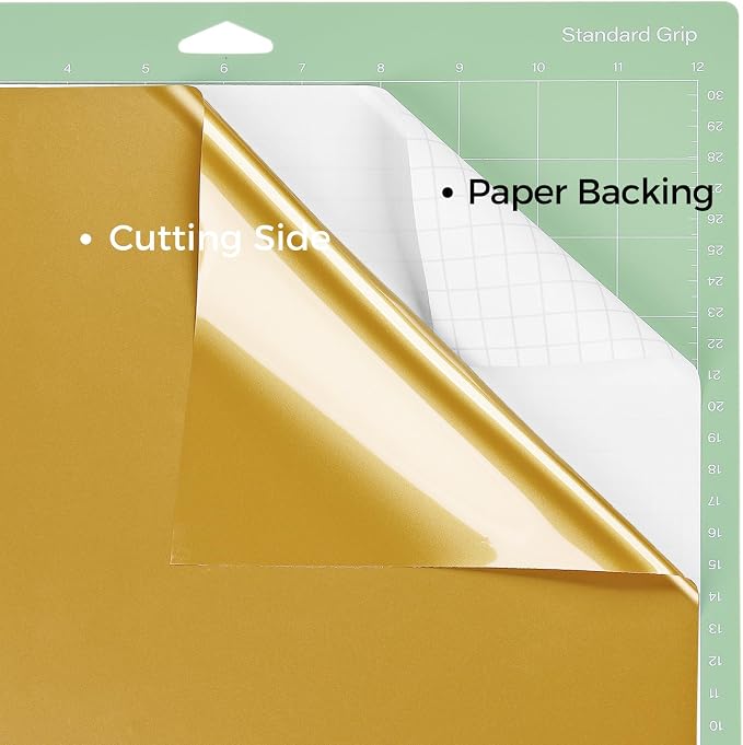 Prime Vinyl Permanent Vinyl, Glossy Gold Vinyl Compatible - Image 6