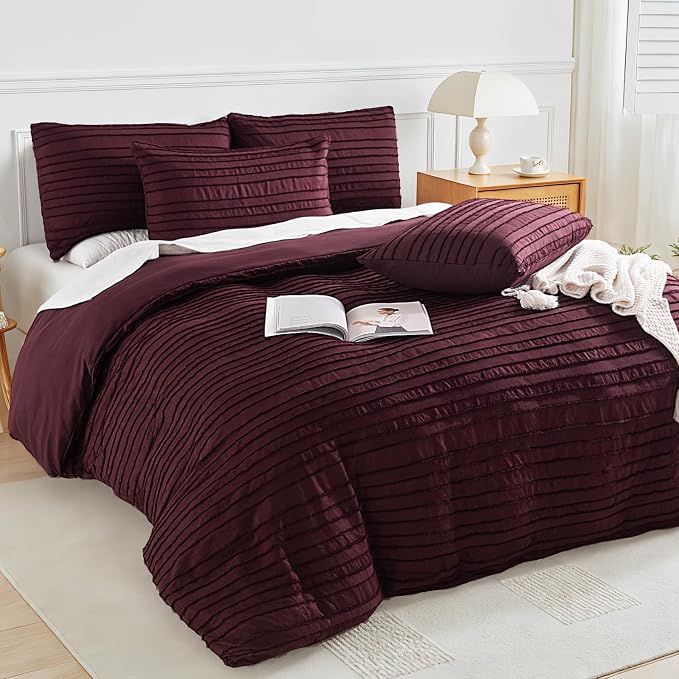 NEXHOME PRO Duvet Cover, 3 Pieces Boho Tufted Duvet Cover Set, Soft and - Image 2