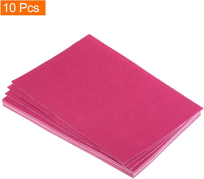 MECCANIXITY Adhesive Felt Sheets, Felt Fabric Crafts Back Adhesive Felt Sheets - Image 3