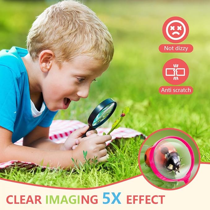 SenseYo 20 PCS Mini Magnifying Glass - Image 3