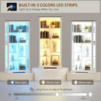 Lvifur 71” Display Cabinet - Image 3