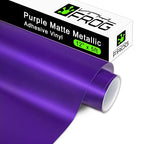 VINYL FROG Matte Metallic Adhesive Vinyl, Car and Other Stickers by VINYLFROG