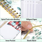 Undated Weekly Planner, A5 Weekly To Do List Notebook - Image 4