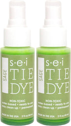 S.E.I. Sage Tie Dye Spray Bottle: 2oz. Non Toxic Fabric Dye Spray, DIY by SEI