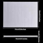 Outus 1000 Pcs Foam Strips 5.91'' x 0.12'' Double Sided Adhesive Foam Tape 3D - Image 3