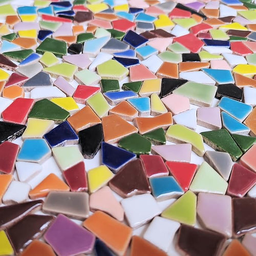 1.1 LB Aonuoao Irregular Ceramic Mosaic Tiles - Image 2
