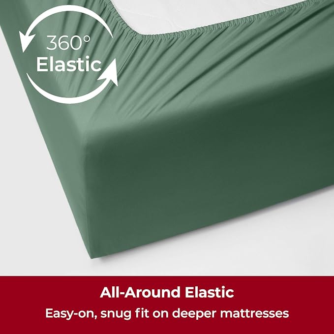 Mellanni Extra Deep King Sheets - Image 5