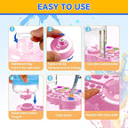 Upgraded Paint Brush Cleaner Tool, Brush Rinser Cup Painting Running Water - Image 5