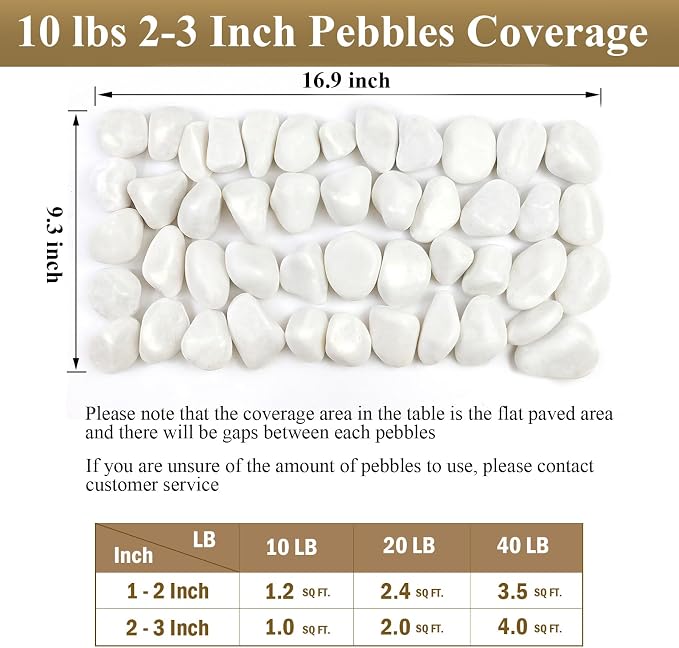 FANTIAN 10 lbs White River Rocks - Image 3
