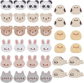 FINGERINSPIRE 36 PCS Crochet Appliques 9 Style Lovely Animals Sew On Patch by FINGERINSPIRE