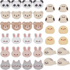 FINGERINSPIRE 36 PCS Crochet Appliques 9 Style Lovely Animals Sew On Patch by FINGERINSPIRE