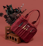Soolla Studio Bag: Art Supply Storage Organizer & Pottery Tool Bag, Washable - Image 2