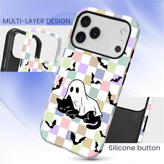 Case for iPhone 17 Pro Max, Scratch Resistant Hybrid Double Layer Hard - Image 3