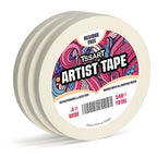 3 Pack White Artist Tape by TSSARTtape