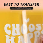 HTVRONT Puff Vinyl Heat Transfer, Puff Iron on Vinyl - Image 3