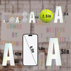 Letter Stickers, Mailbox Numbers, 2 Inch Waterproof Vinyl Alphabet | 2 Inch - Image 6