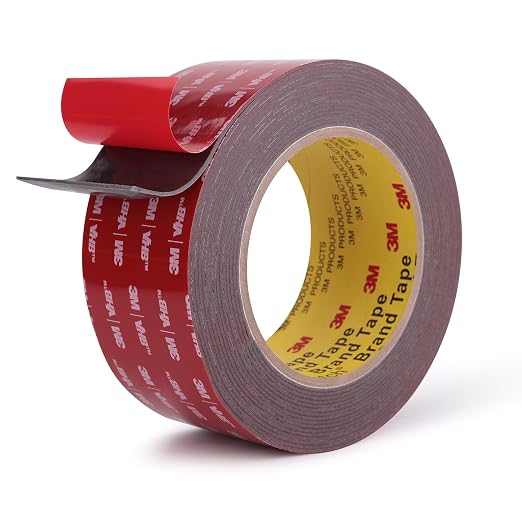Double Sided Tape Heavy Duty Mounting Tape 2" x 18Ft Made of 3M 4611F Gray by AdhesiveTapeAppliedtoLife