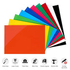 KAITELA Pack of 10 Colored Cast Acrylic Sheet 8" x 12" x 1/8" Thick | - Image 4