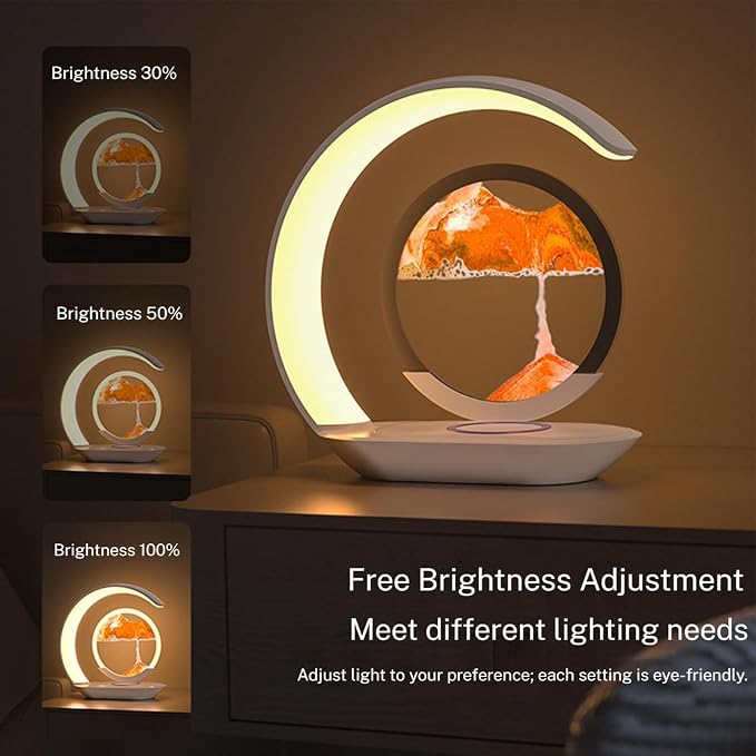 3-in-1 Moving Sand Art Desk Lamp - Image 6