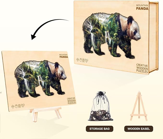 Mountain Panda Puzzles Adults Gifts - Image 5