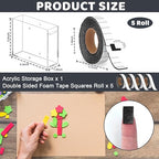 5 Roll Double Sided Foam Tape Squares - Image 2
