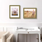 Golden State Art, 11x14 Ornate Picture Frame Holds 8x10 Photo, build-in hangers - Image 3