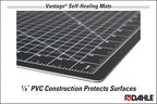 Dahle Vantage 10671 Premium Self-Healing Cutting Mat, 1/2" Grid, 5 Layers - Image 3