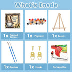 hkejoi Gnome Paint by Numbers Kit - Image 4