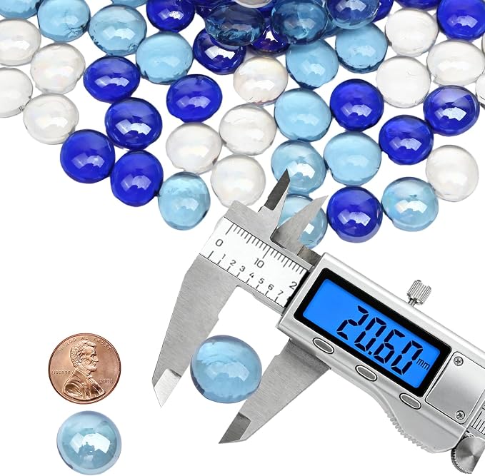 0.5LB Flat Glass Marbles - Image 2