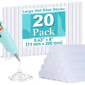 Phinus 20 Pack Hot Glue Sticks, EVA Clear Glue Gun Sticks, Hot Glue Gun Sticks by Phinus