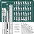 Jneoace Exacto Knife Precision Carving Craft Hobby Knife Kit by Jneoace