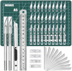 Jneoace Exacto Knife Precision Carving Craft Hobby Knife Kit by Jneoace