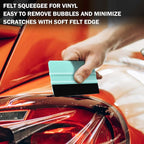WRAPXPERT Squeegee for Vinyl- Felt Vinyl Squeegee 2 Pcs - Image 4