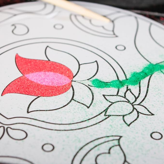 Kulture Khazana: Make Your Own Rangoli Mandala Sand Art Ki - Image 4