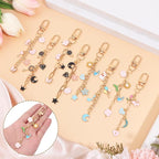 Chuyau 20pcs Gold Keychain Making Kit Swivel Snap Hook Lobster Claw Clasps - Image 3