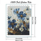 4 Pack Flower Cross Stitch Kits - Image 2