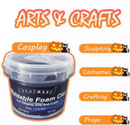 Foam Clay Cosplay Moldable Air Dry Foam Clay Craft 300g White Lightweight - Image 2