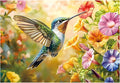 Hummingbird Paint by Numbers for Adult, Hummingbird Paint by Numbers Kit for by MANDUN