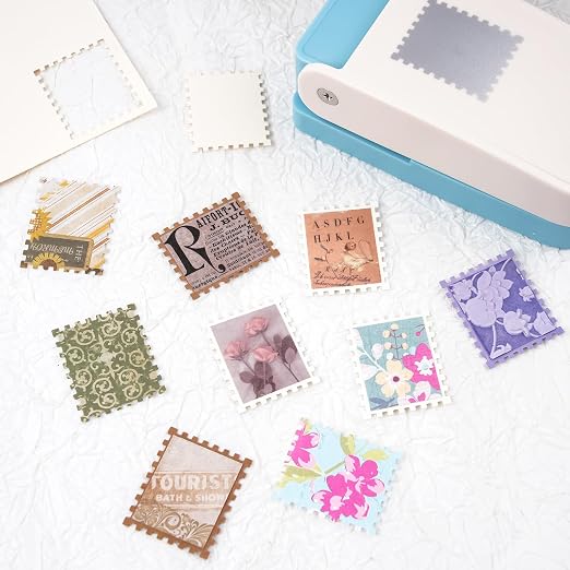BAOFALI Stamp Puncher 1.25x1.5inch Large Rectangular Postage Stamp Punch |Stamp - Image 7