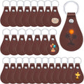 Taiyin 30 Pcs Leather Key Fob Kit by Taiyin