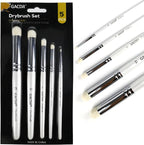 GACDR Dry Brush Miniature Painting, 5 Sizes Drybrush Set by GACDR