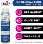 Tulip ColorShot Instant Fabric Spray Paint, Permanent Color Spray-On Fabric - Image 5