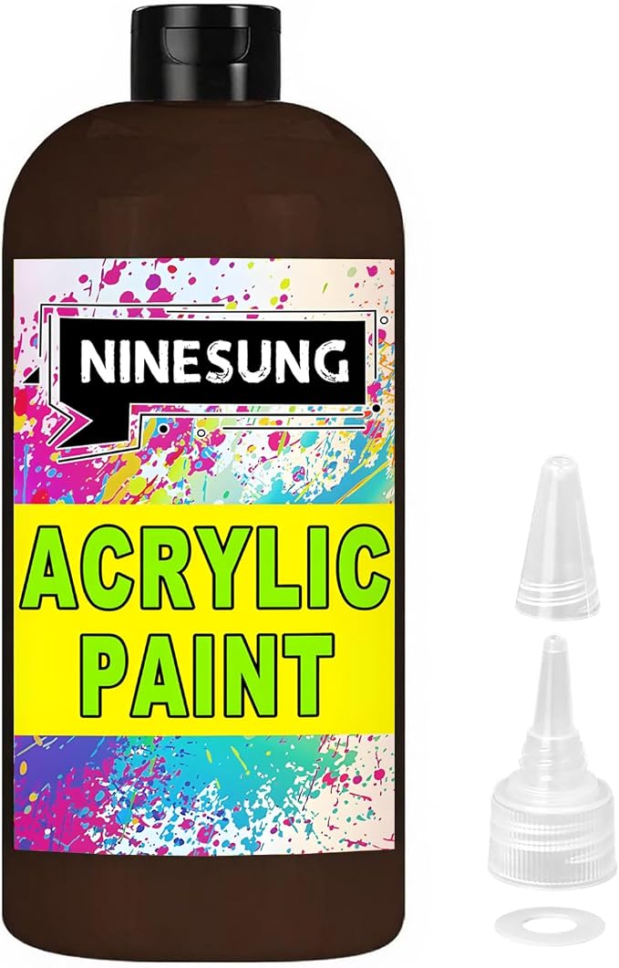Brown Acrylic Paint by NINESUNG