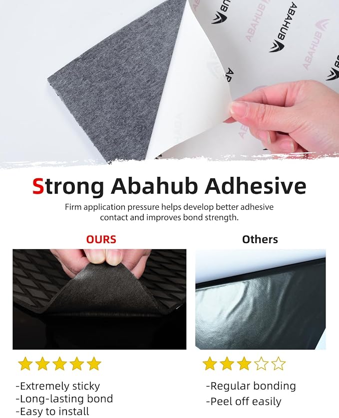 Abahub EVA Foam Boat Flooring Self-Adhesive Decking Surfboard Traction Pad | - Image 2