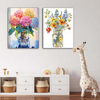 4 Pack Flower Cross Stitch Kits - Image 3