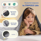 Topcee Weighted Blanket Cooling Throw Heavy Blanket - Image 5